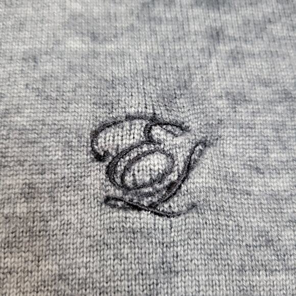 English Landry Blaque Label by Christopher Wick Gradient Gray Cardigan Men's XL - Picture 4 of 7